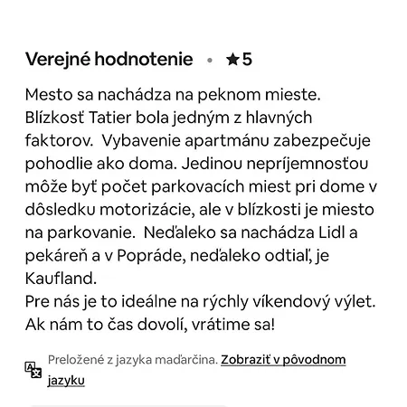 Pp Tatry Apartamento Svit